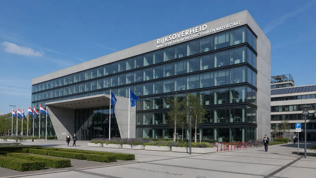 Nederlands belastingkantoor gebouw